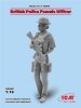 ICM 16009 British Police Female Officer 1/16